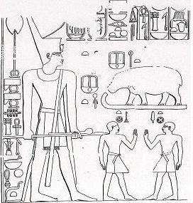 kendini temsil etmişti. Eski Mısırlı yöneticilerin neredeyse hepsi, kendilerini Heb Sed festivallerinde bir spor figürü olarak tasvir ettiler (Resim 13).