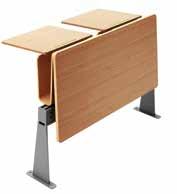 It has a modern structure with seating comfort, desk table which is folding, when necessary.