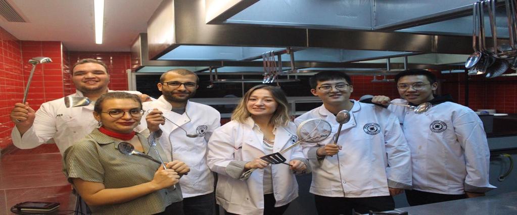 Öğrencilerimiz, İstanbul Aydın Üniversitesi Gastronomi ve Mutfak Sanatları Bölümü iş birliğiyle