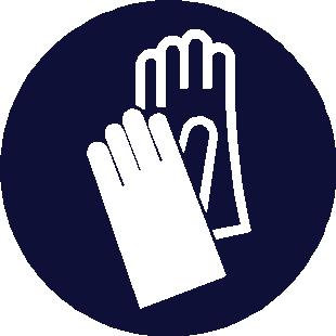 To prevent repeated or prolonged skin contact, wear impervious clothing and boots. Elleri kimyasallara karşı korumak için, eldivenler TS/EN 374 Standardı ile uyumlu olmalıdır.