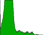 boyalı tüpün verileriyle elde edilen histogram grafiği üzerine aynı alan işaretlenerek alınan floresans yoğunluk RT oranı olarak kaydedildi.