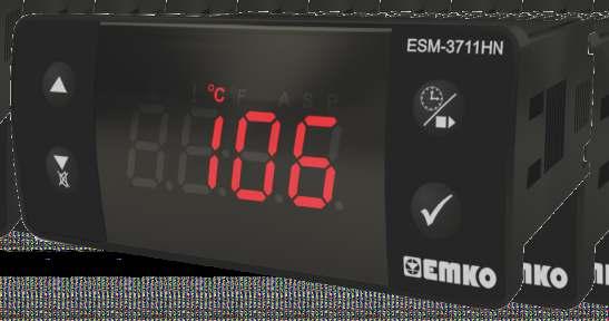 Zaman Ayarlı Isıtma Kontrol Cihazı Endüstriyel Mutfak Kontrol Cihazları ESM37HN PTC, NTC, PT00, PT000 termorezistans giriş seçenekleri Pişirme süresine (timer) bağlı Sıcaklık Kontrolü With Buzzer