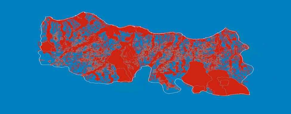 4 166400 Ha %36 TRABZON İLİ KISITLANACAK ALANLAR 300000 Ha %64 KISITLANMAYACAK ALANLAR KISITLANACAK ALANLAR Şekil 1. Trabzon İli Kısıtlı Alanlar Çalışması 3.