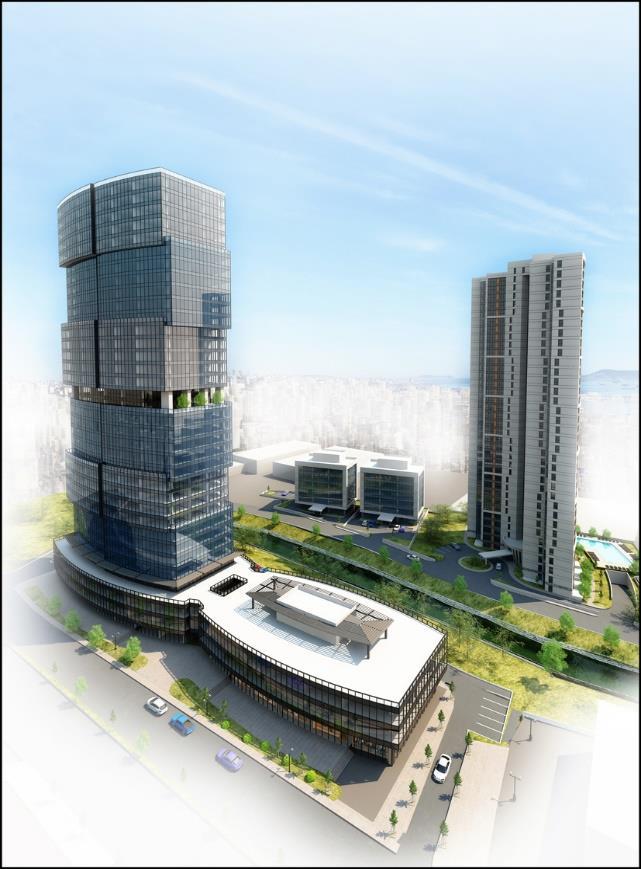 070,00 m² TOPLAM İNŞAAT ALANI TOPLAM SATILABİLİR ALAN 52.