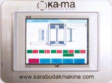 Alttan hava emme sistemi: Kirli hava, emme fanları ile makine içerisinde sağ ve sol kenarlara yerleştirilmiş kanallardan emilerek sistemin dışına atılır.