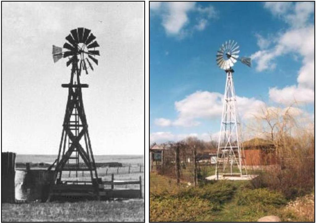 Amerika Birleşik Devletlerinde 1800 lü yıllarda en belirgin özellik kafes yapıya sahip olan Genel amaç su çekmek