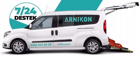 AFTER SALES SUPPORT Arnikon, with 6 mobile Installation and service staff located in the corporate headquarters as well as throughout everywhere in Turkey and with extensive