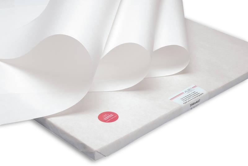 Hahnemühle Filtrasyon Emici Koruyucu Kağıtlar & Kromatografi Kağıtları 49 Polietilen Katmanlı Emici Koruyucu Kağıtlar Bu iki katlı kağıtlar; sıvı emilimi için selüloz tabakası ve su geçirmez