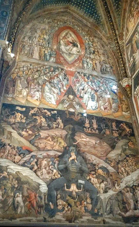 2. Eser (Bolognini Şapelinde bulunan fresk) 310 Resim 12: Giovanni da Modena, Cehennem, 1410, Bolognini Şapeli. Erişim Tarihi: 3.12.2018. https://viajeramente.blogspot.