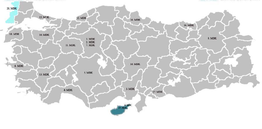 KONSEY TOPLANTILARI 30. MDK 31. MDK 26. MDK 23. MDK 33.