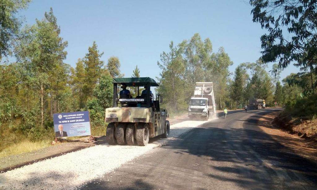 Köyceğiz Yolları Artık Daha Güvenli Köyceğiz ilçesi Balcılar mah.