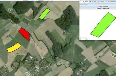 STOP PHOT Linear Lan in Tarım Yönetim Bilgi Sistemi (FMIS) uygulama haritasını gir (shapefile) Mahsül sınırlarını girin