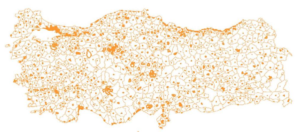 Karakol Sınırları İlk teslimde kabaca tüm sorumluluk alanları oluşturulmuştur.