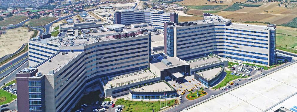 804 yatak kapasiteli Ankara Şehir Hastanesi, 1,3 milyon m2 alanda günde 35.000 poliklinik hastasına sağlık hizmeti verilecektir.