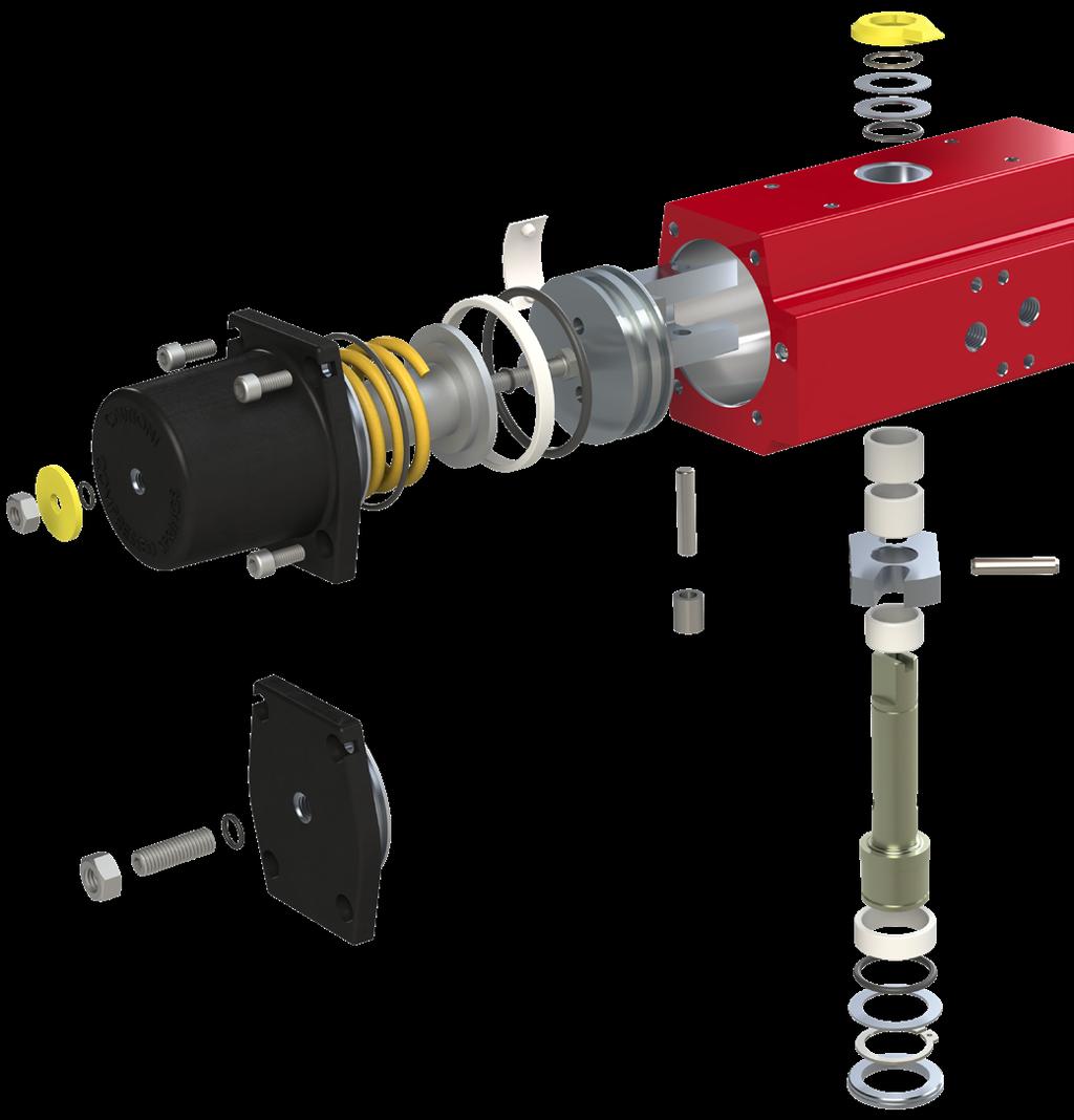 Özellikler Özellikler Çalıştırma Basıncı: 2-10 bar (30-145 psi) Tork Çıktısı: 4.400 Nm ye kadar (39,000 lbf.