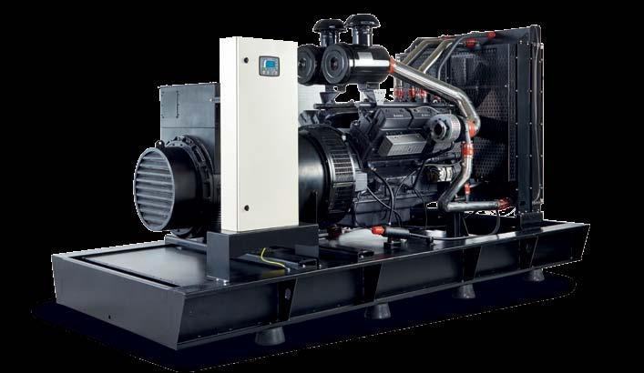 SDEC AJ - S 275kVA - 1250kVA STANDART ÖZELLİKLER Esnek yakıt hortumları ve yağ boşaltma vanası Ön ısıtıcı Akü ve kabloları Çelik sacdan imal edilmiş, elektrostatik toz boyalı şasi Şasiye entegre