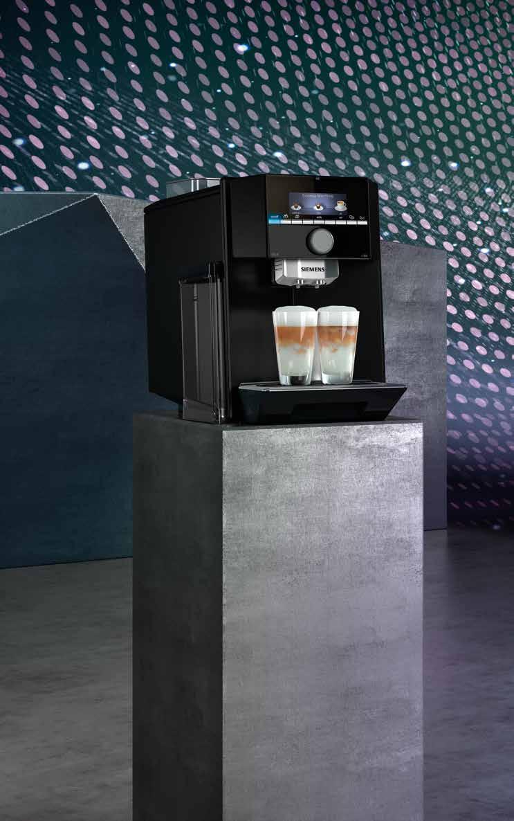 TI 903209 RW Teknoloji ve göz alıcı tasarımın buluştuğu EQ.9 ile kendi kahve deneyiminizi yaratın. EQ.9 Siemens 100 yılı aşan kahve makinesi tecrübesiyle, tasarımda ve teknolojide kahve makinelerini zirveye taşıyor.