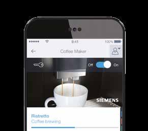 Tek yapmanız gereken akıllı telefonunuza Home Connect uygulamasını yüklemek. Böylelikle içeceğinizi uygulama üzerinden seçerek, yine uygulama üzerinden cihazı başlatıp içeceğinizi hazırlayabilirsiniz.