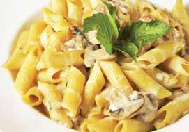 Penne Creamy Penne with Chicken Beyaz