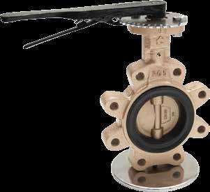 Kelebek Vana LUG Butterfly Valve LUG DIN rm PN 10-16 TKVB83M 01 Gövde / Body CuSn10/GG25/GGG40.3 02 Sit / Seat EPDM/NBR/HNBR/FKM 03 Klape / Disc Al Bronz/GGG40.3+Ni/1.