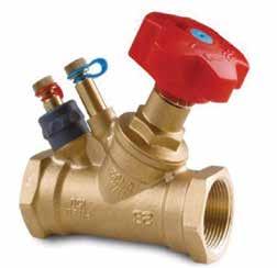 Debi Ayar Valfi Balance Valve PN 20 YVBS82D Max. Çalışma Sıcaklığı Max. Working Temperature: 130 de 10 Bar Max. Çalışma Basıncı Max.