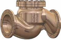 Lift Tipi Çekvalf Lift Type Check Valve VG rm PN 10-16 TCVA13F 01 Gövde / Body 02 Kapak / Bonnet 03 Klape / Disc CuSn10 Paslanmaz Çelik / Stainless Steel DN 15-50 1.4021 DN 65-300 ST37+1.