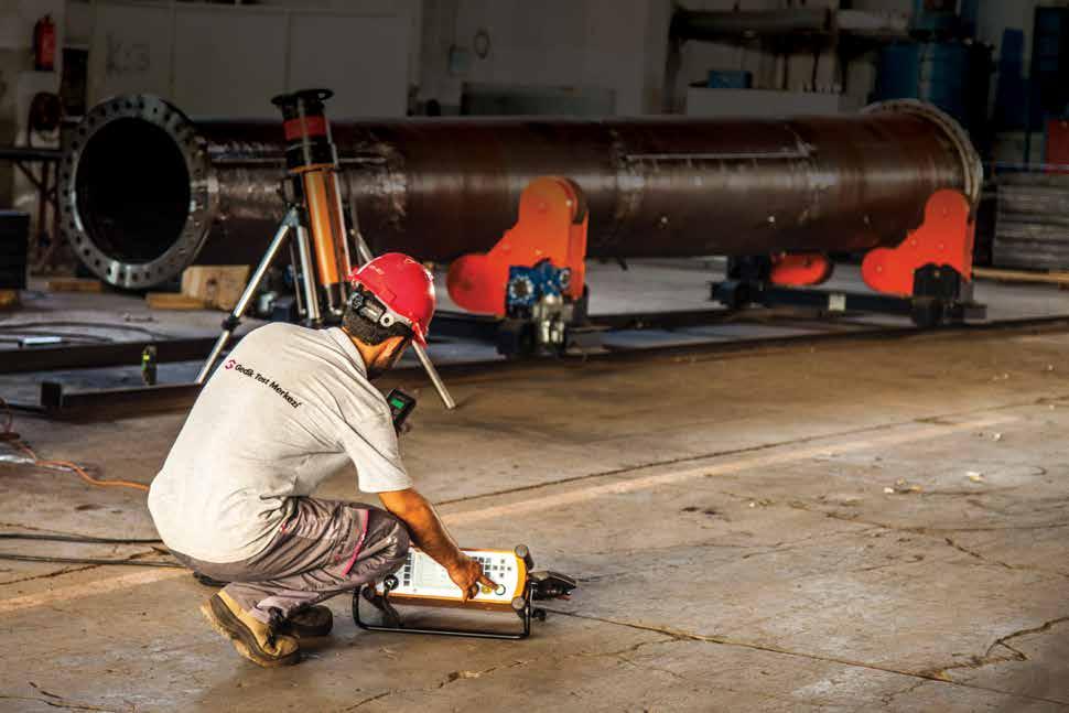 Uzmanlık Sertifikaları Gedik Test Merkezi nde Gedik Test Merkezi (GTM) tahribatsız muayene (NDT) konusunda endüstriyel hizmetler, eğitim ve