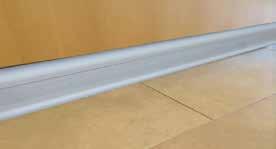 Zemin ve Duvar Profilleri / Floor and Wall Profiles Alüminyum Süpürgelik - Pvc Kapaklı / Aluminium Baseoard - Pvc Cover 23 12 Pvc Kapaklı Kalo Kanallı Pvc Cover Cale Bed 5580 5581 5585 5586 Yükseklik