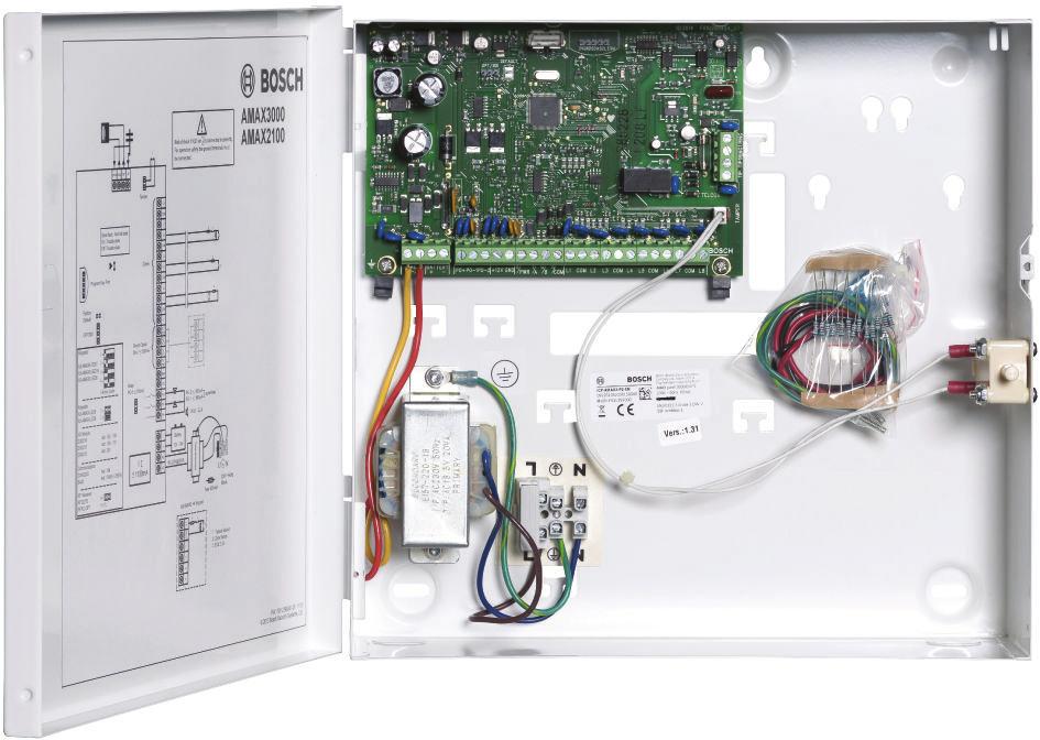 Hırsız Alarm Sistemleri ICP-AMAX3-P1 Hırsız alarmı paneli, en/pl/tr/h ICP-AMAX3-P1 Hırsız alarmı paneli,