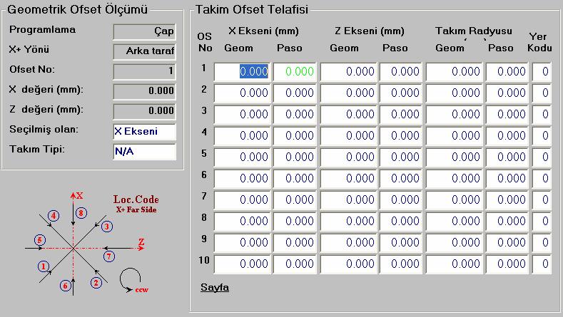 TAKIMLARIN SIFIRLANACAĞI VE PASO VERİLECEĞİ MENÜYE GİRERİZ MOD GÖSTERİM