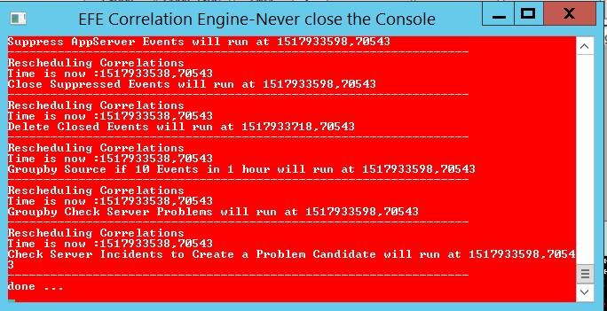 Engine bunları işleterek gerekli aksiyonları alacaktır.