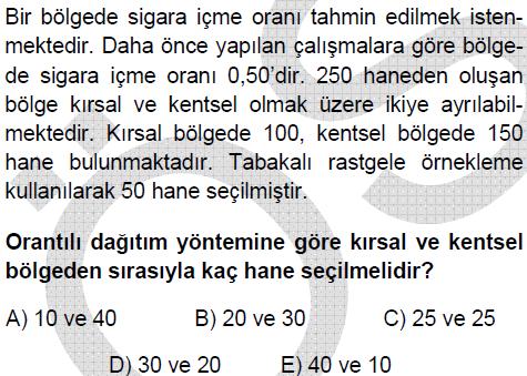 E(X)=1, Var(X)=5 olan bir rastgele değişken için ALKÜ İşletme Fafültesi girişindeki kavşakta ayda