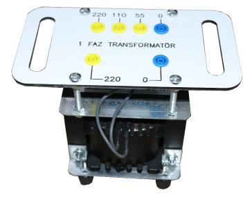 TRANSFORMATÖR MODÜLÜ Trafo gücü 300VA Giriş Voltajı 3x380V AC, 50/60Hz Çıkış