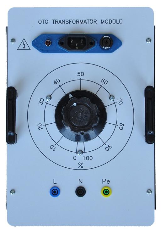 yalıtkanlı, 4mm banana söketli -25 OTO TRANSFORMATÖR MODÜLÜ