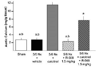Calcimimetikler calcitriol kulanan ratlarda aorta kalsiyum