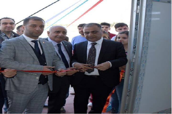 NUSAYBİN'DE MST YAVUZ TEKSTİL FABRİKASI AÇILDI Nusaybin'de kurulan MST Yavuz Tekstil Fabrikasının açılışı yapıldı.