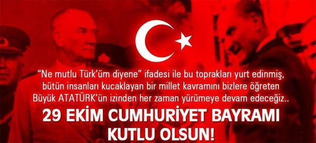 Türk Milletinin yeniden doğuşu ile kurulan Cumhuriyetimizin 94.