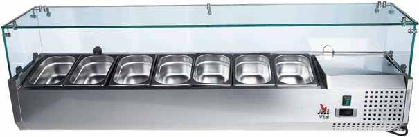 Set Üstü Saladbar Countertop Saladbar VBT 137-S Dime