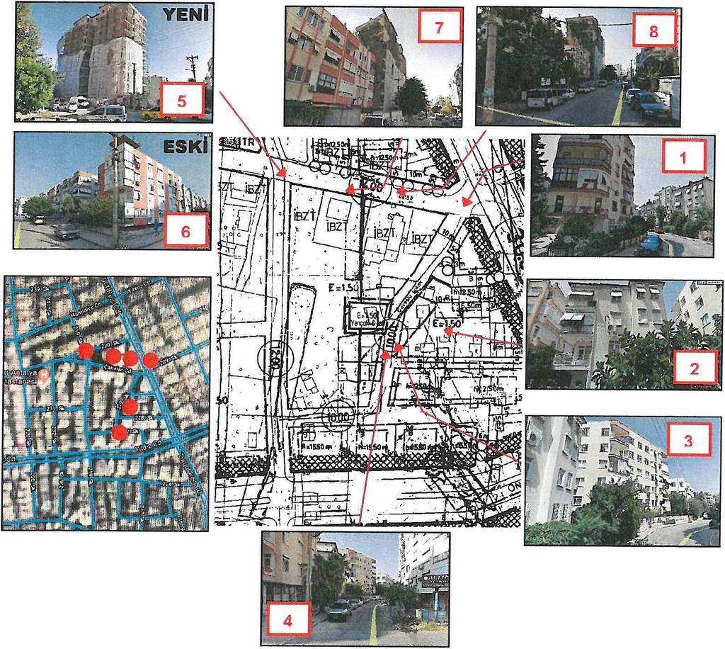 PLANLAMA ALANI VE ÇEVRESİ MURATPAŞAİLÇESİ 1499 ADA 7 PARSEL FOTOĞRAF PAFTASI Şekil 6.