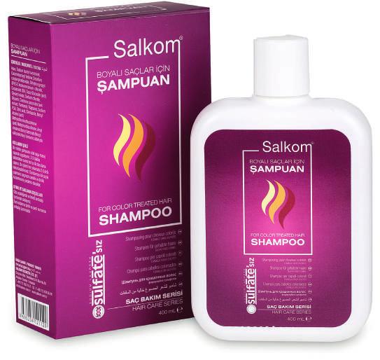 BOYALI SAÇLAR İÇİN ŞAMPUAN SÜLFATSIZ FORMÜL / SHAMPOO FOR DYED HAIR SULPHATE-FREE FORMULA / ШАМПУНЬ «ДЛЯ ОКРАШЕННЫХ ВОЛОС.