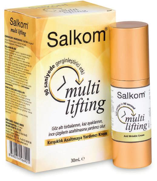 MULTİ LİFTİNG 90 SANİYE / MULTI LIFTING 90 SECOND / МУЛЬТИЛИФТИНГ / / 30 ml Temiz cilde uygulama yapınız.