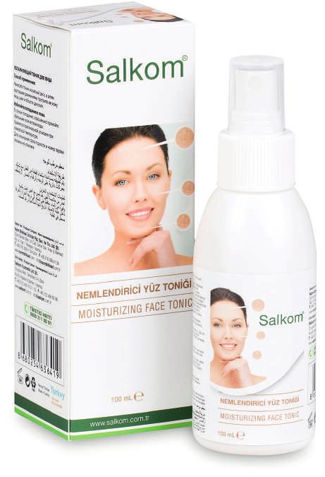 NEMLENDİRİCİ YÜZ TONİĞİ / MOISTURIZING FACE TONIC / ТОНИК ДЛЯ ЛИЦА / / 100 ml Yüz temizliği tamamlamak, tüm makyaj izlerini yok etmek ve ilk nemlendirmeyi sağlamak için canlandırıcı özel formülü