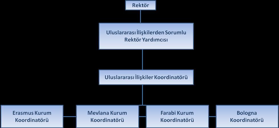 a) Uluslararası İlişkiler Ofisi nin teşkilatlanması; 1) Tarsus Üniversitesi Rektörü, Kurumun Yasal Temsilcisidir.