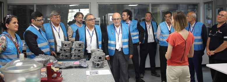 10 Kocaeli, Ferro Döküm, 21 Haziran 2018 Türkiye Döküm Sanayicileri Derneği yönetim kurulu üyeleri ve üye dökümhane temsilcileri 21 Haziran 2018 tarihinde Ferro Döküm ü ziyaret etti.