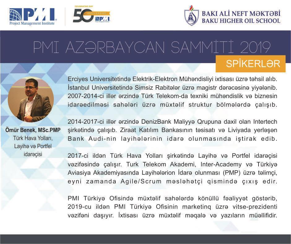PMI Baku Proje Yönetim Zirvesi