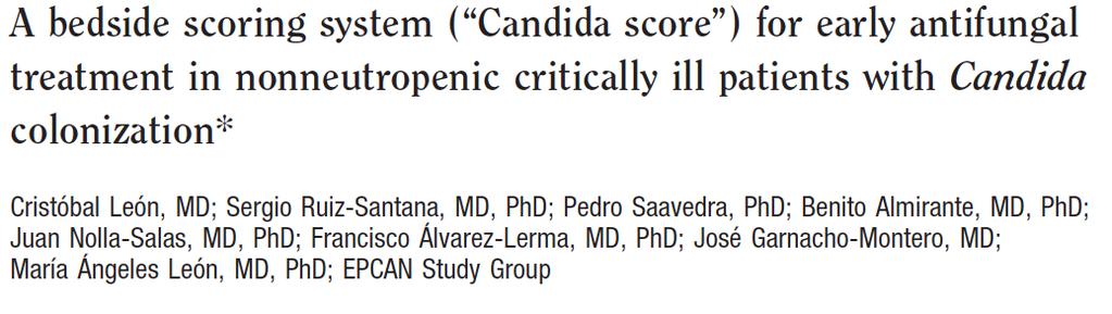 Leon, et al. Crit Care Med. 2006.