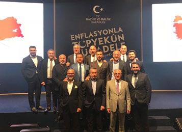 Berat ALBAYRAK Enflasyonla Topyekün Mücadele programını ilgili bakanlar ve iş dünyasının temsilcilerinin katıldığı toplantıda 9 Ekim 2018 tarihinde İstanbul Kongre Merkezi nde