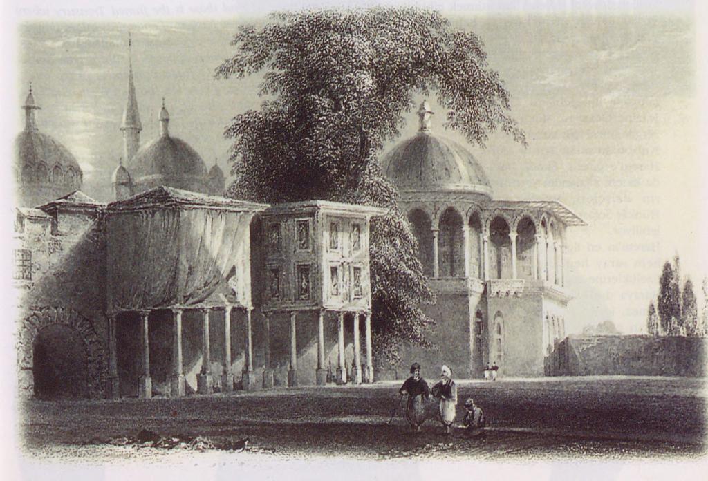 Topkapı Palace (below).