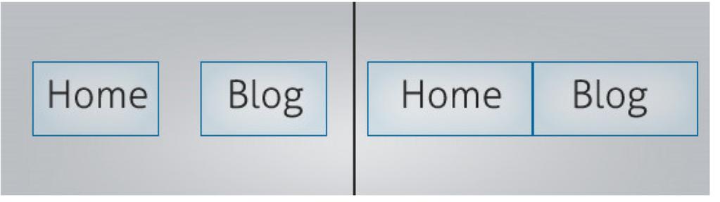 Gestalt Law- Görünüm Yasası Parçaların Gruplanması Navigation bar (gezinti çubuğu), bir parçadan diğer bir parçaya kesintisiz bir geçiş yapmak üzere birlikte çalışabilir.