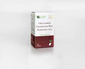 Glukosamin & Kondroitin & MSM & Hyaluronik Asit Glucosamine & Chondroitin & MSM & Hyaluronic